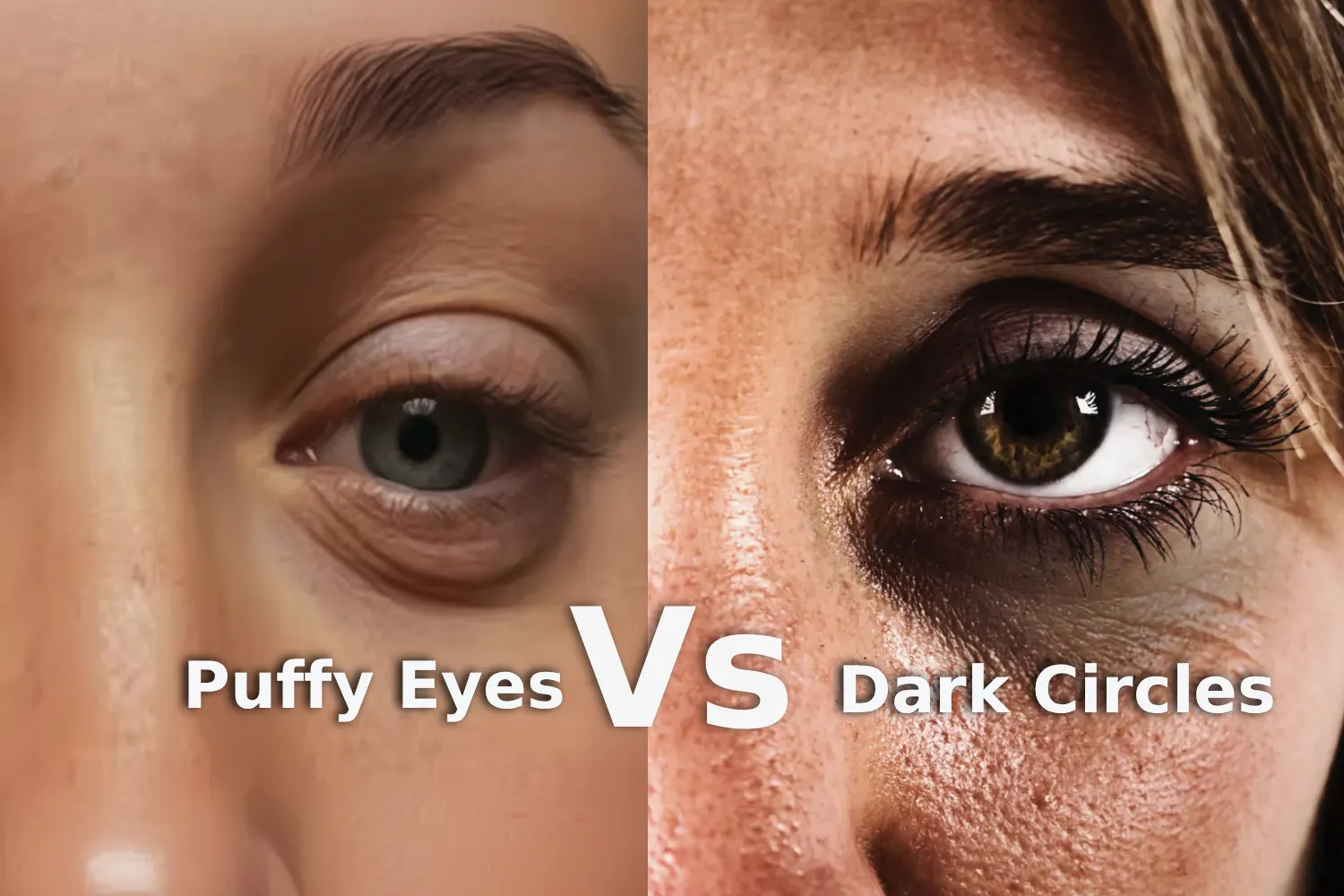 Puffy Eyes vs. Dark Circles: Understanding the Difference and Choosing the Right Treatment